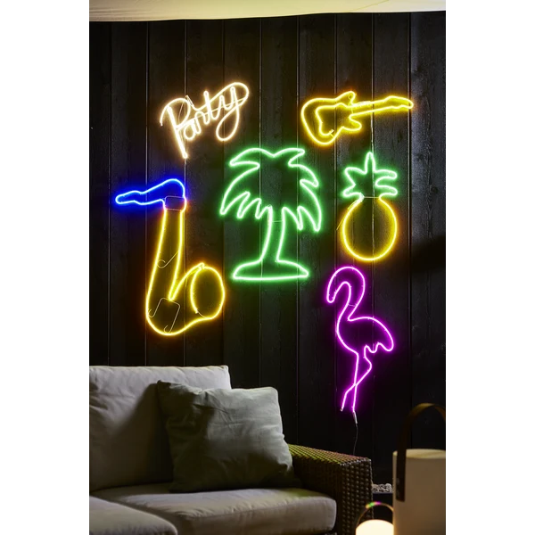 LED Neon Leuchtschriftzug "Party" für den Innen- und Außenbereich