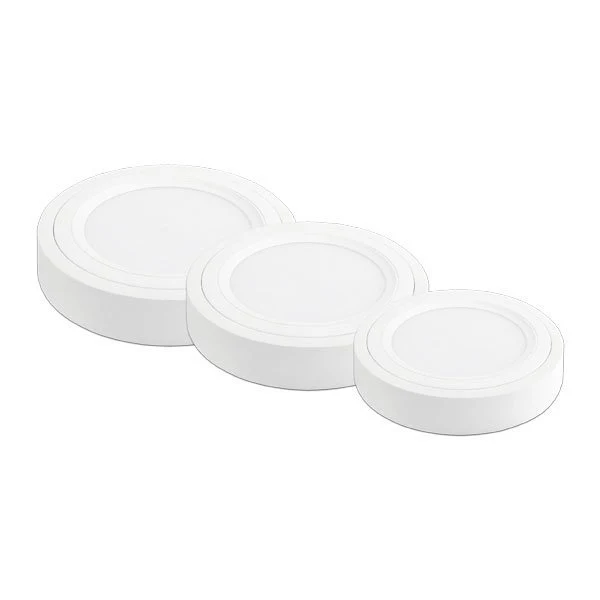 LED-Aufbaupanel pro, 12 W, 940 lm, 2800 K, rund