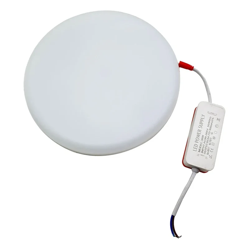 LED Ultraflaches Deckenpanel Einbau Rund & Quadratisch Kaltweiß ~3490