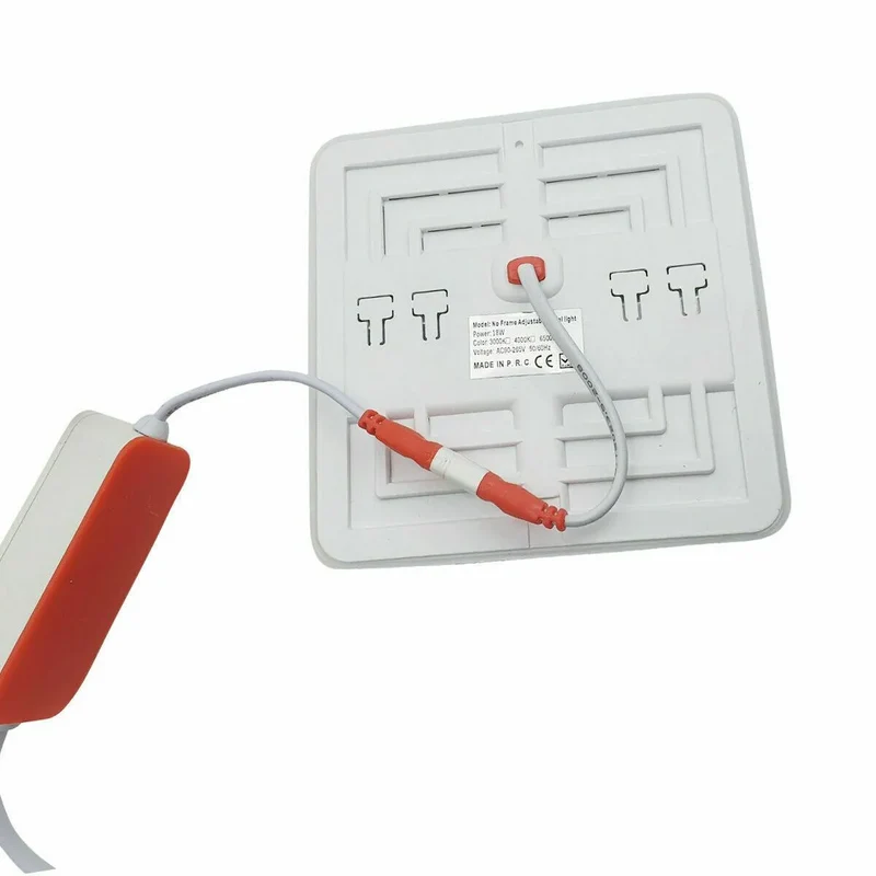 LED Ultraflaches Deckenpanel Einbau Rund & Quadratisch Kaltweiß ~3490