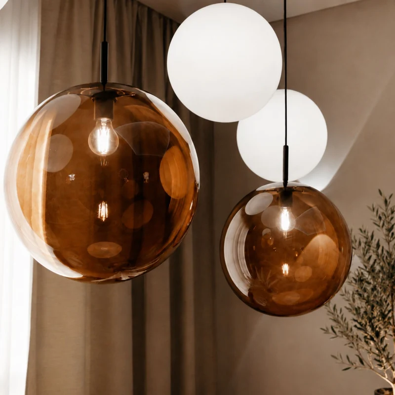 s.luce Orb Esszimmerlampe 12-flammig 160cm 2-reihig