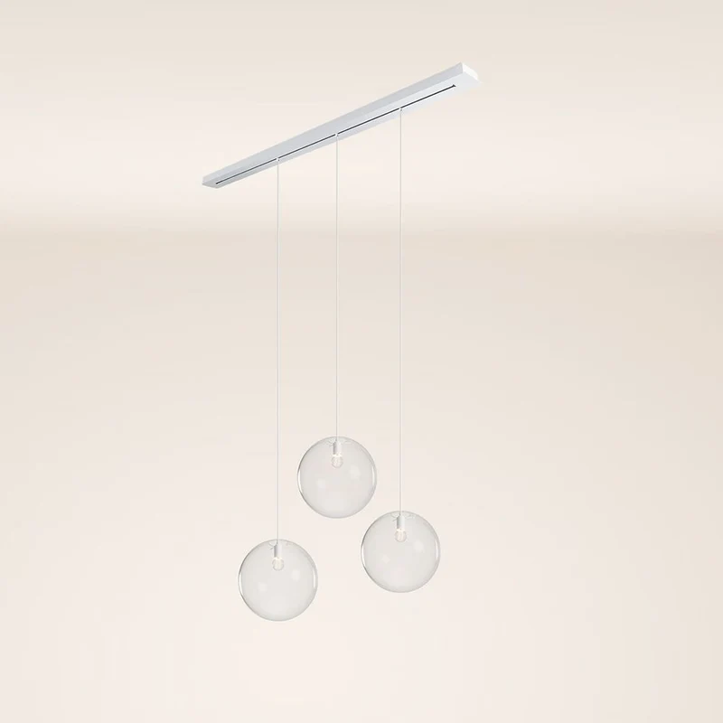 s.luce Orb Esstischleuchte 3-flammig 160cm Ø 3x40