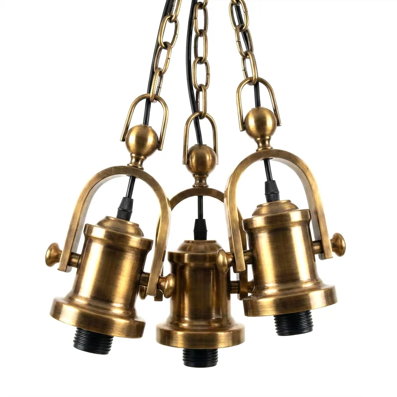 1m Industrielle Nautical Marine Kordel Pendelleuchte Kette ~3482