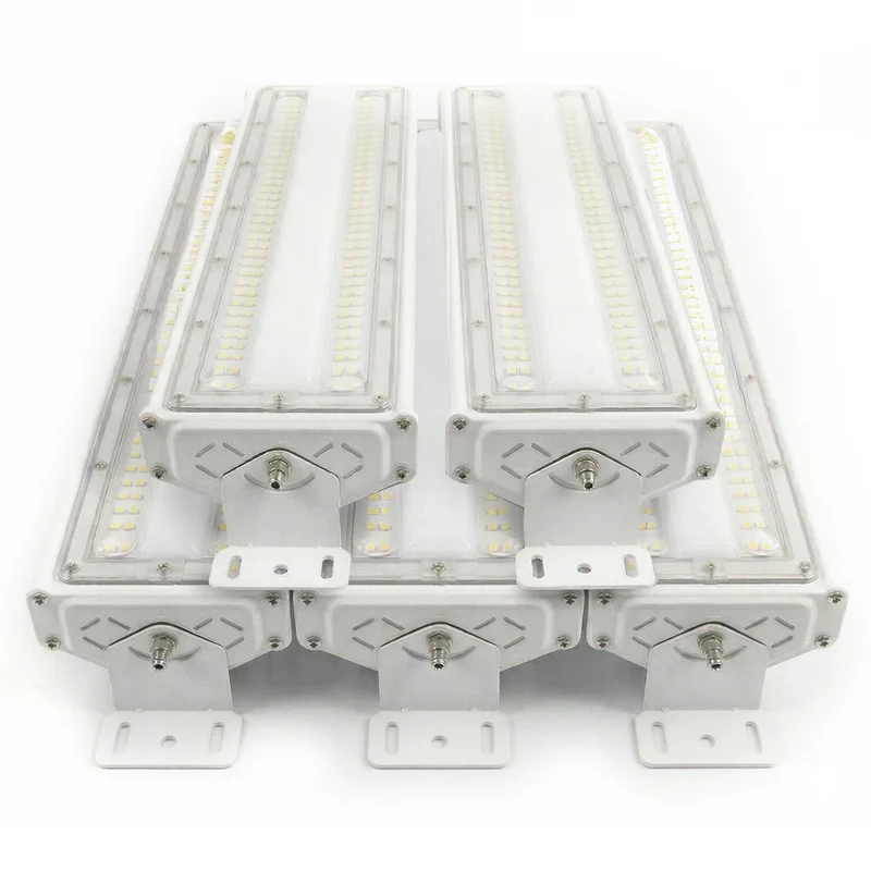 LED-Hallenleuchte, linear, 50 W, 6000 lm, 5000 K (neutralweiß), IP65, EPISTAR LED, weiß