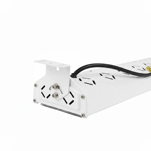 LED-Hallenleuchte, linear, 100 W, 12000 lm, 5000 K (neutralweiß), IP65, EPISTAR LED, weiß