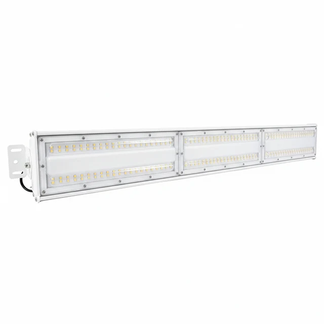 LED-Hallenleuchte, linear, 200 W, 24000 lm, 5000 K (neutralweiß), IP65, EPISTAR LED, weiß
