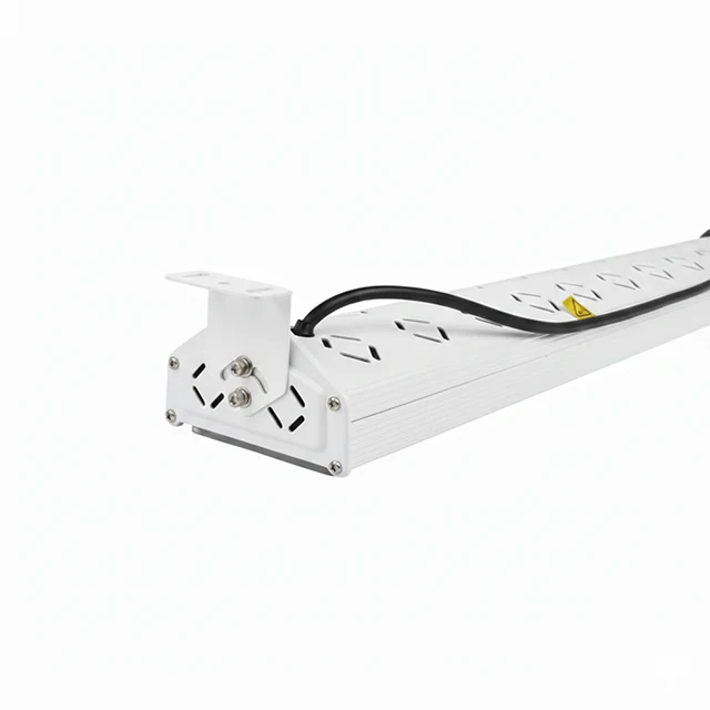 LED-Hallenleuchte, linear, 50 W, 6000 lm, 5000 K (neutralweiß), IP65, EPISTAR LED, weiß