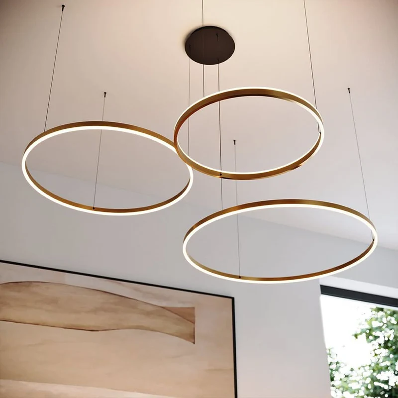 s.luce LED Ring Hängelampe Ø 80cm