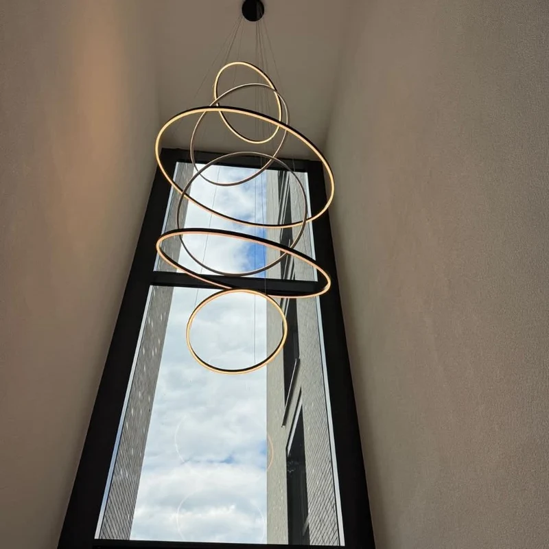 s.luce LED Ring Hängelampe Ø 80cm