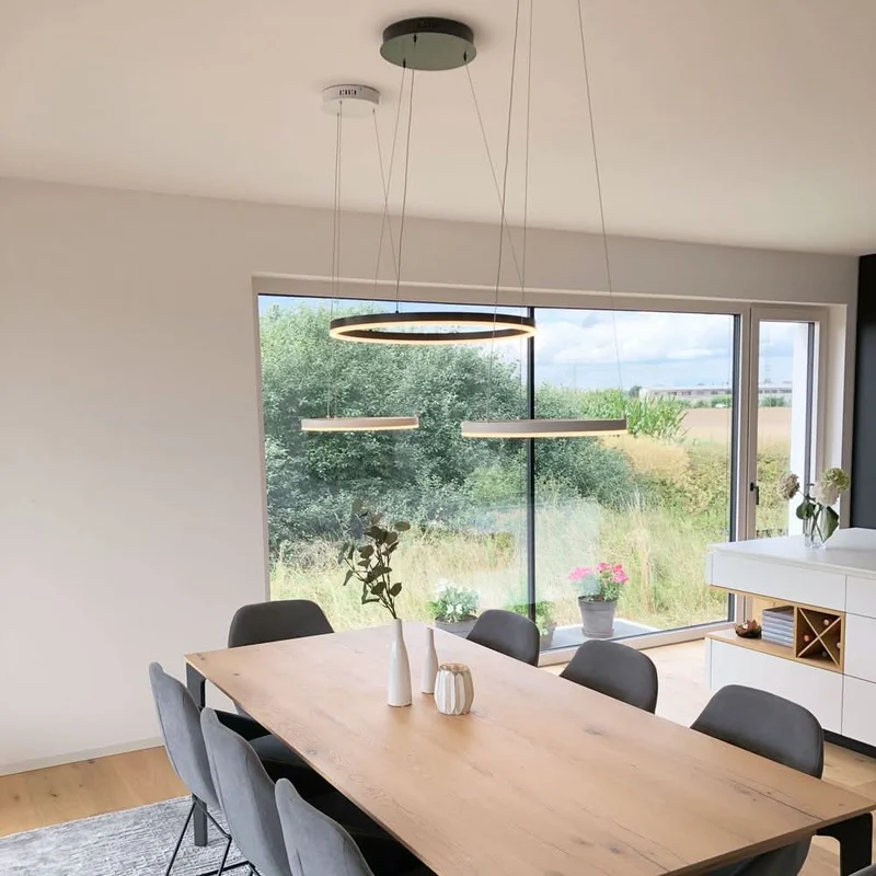 s.luce LED Ring Hängeleuchte Ø 60cm