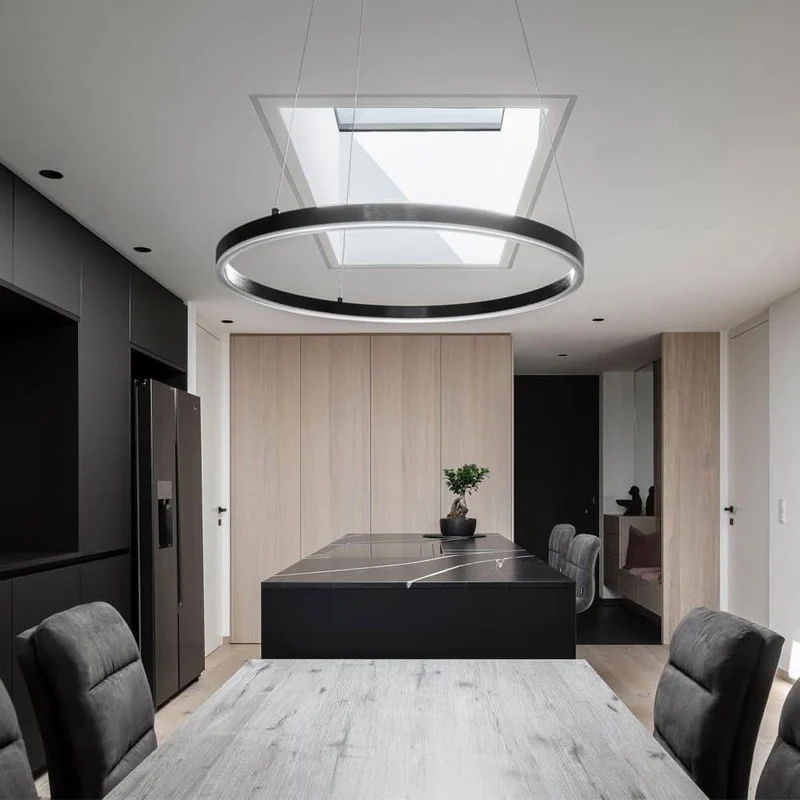 s.luce LED Ring Hängeleuchte Ø 60cm
