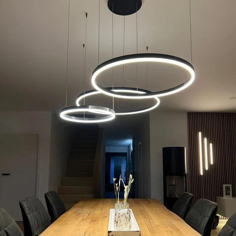 s.luce LED Ring Hängeleuchte Ø 60cm