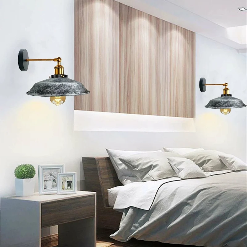 Industrial Wandleuchten Metall-Design Wandlampe ~3537