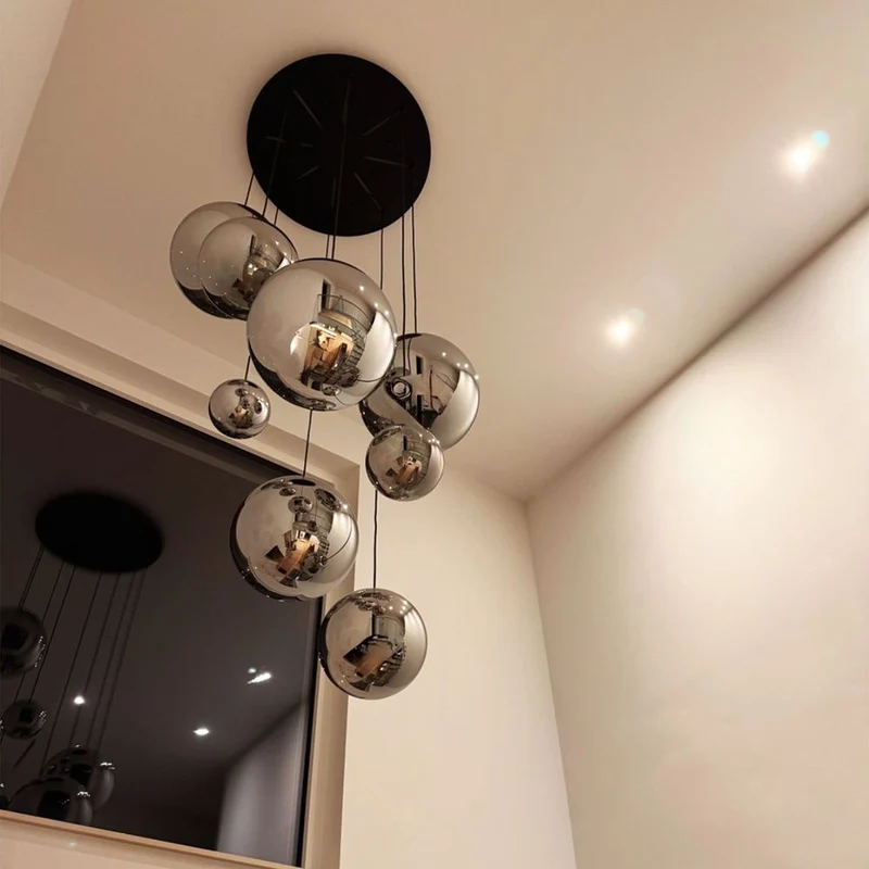 s.luce Orb Galerielampe 8-flammig Modular