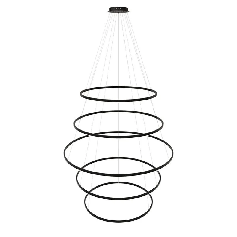 s.luce LED Ring Pendelleuchte 5-flammig Zentrisch