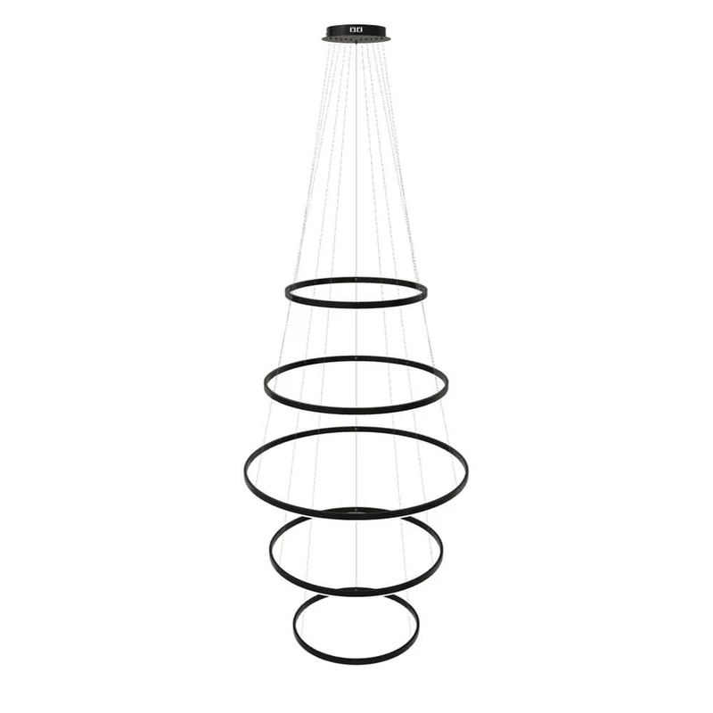 s.luce LED Ring Pendelleuchte 5-flammig Zentrisch