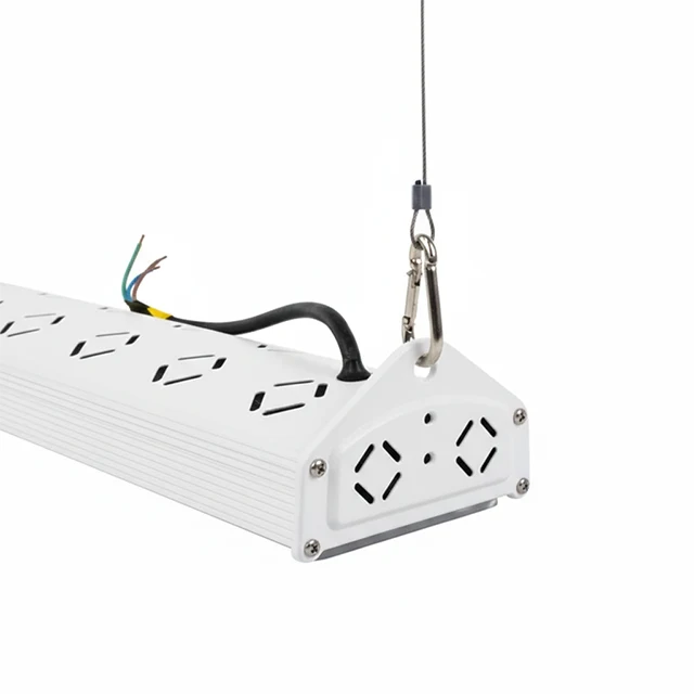 LED-Hallenleuchte, linear, 150 W, 18000 lm, 5000 K (neutralweiß), IP65, EPISTAR LED, weiß