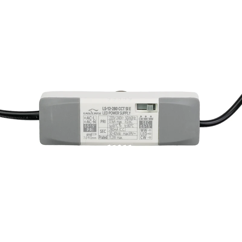 LED Einbauleuchte CCT Downlight,12 W, 2700–6500 K, CRI90,