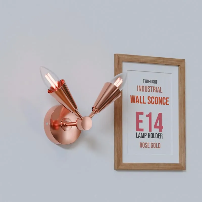 LED Wandleuchte Connie, 2 Leuchtmittel E14~3432