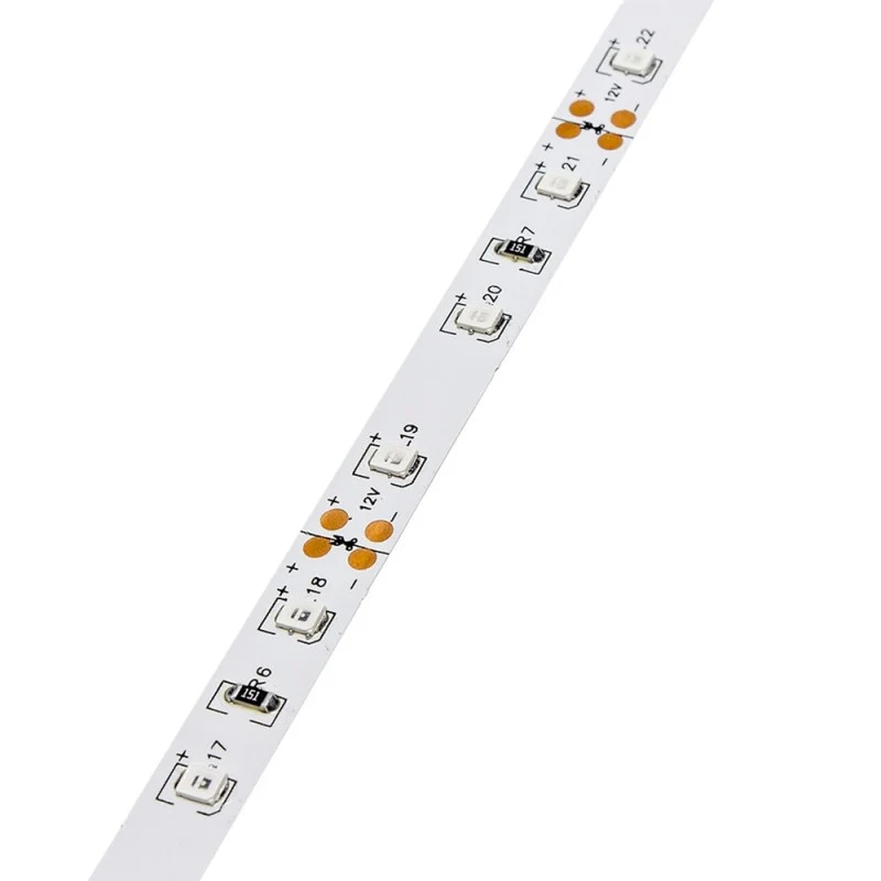 LED-Streifen, 24W, 12V, 1200lm, 5m, 60 LEDs/m, blau