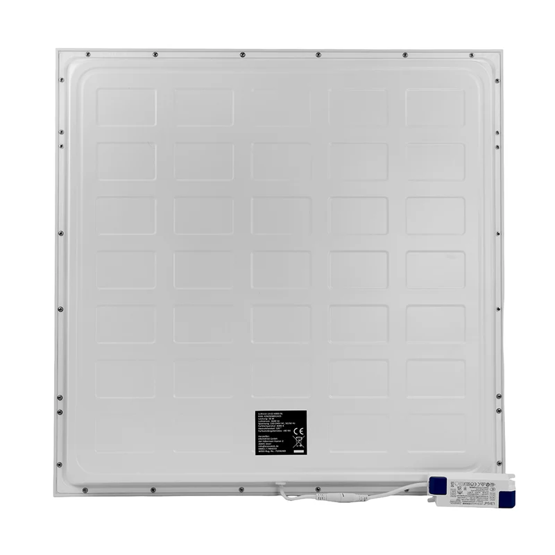 6er Pack LED BackLit Panel, 62x62 cm, 36W, 3600lm, 4000K, Kunststoffrahmen