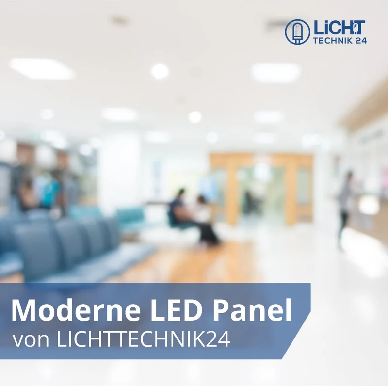 10er Pack Backlight-LED-Panel, 60x60 cm, 25 W, 4000 lm, 6000 K
