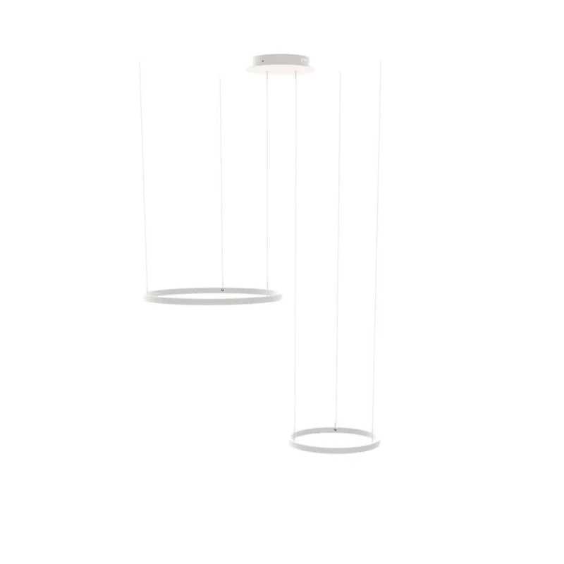 s.luce LED Ring Hängelampe 2-flammig Exzentrisch