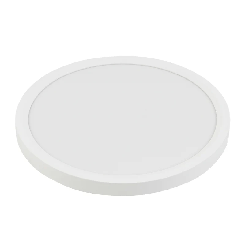 LED Panel, Ø30 cm, weiß, rund, 22 W, 2200 lm, Lichtfarbe einstellbar 3000 – 6500 K, Slim Design
