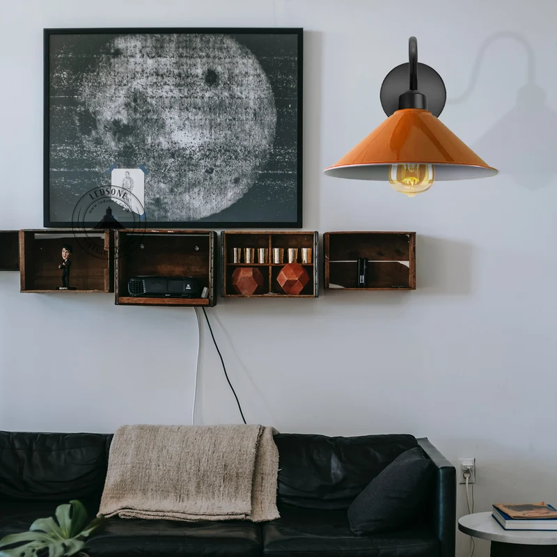 Industrial-Stil Retro schwanenhals Wandleuchte~3417