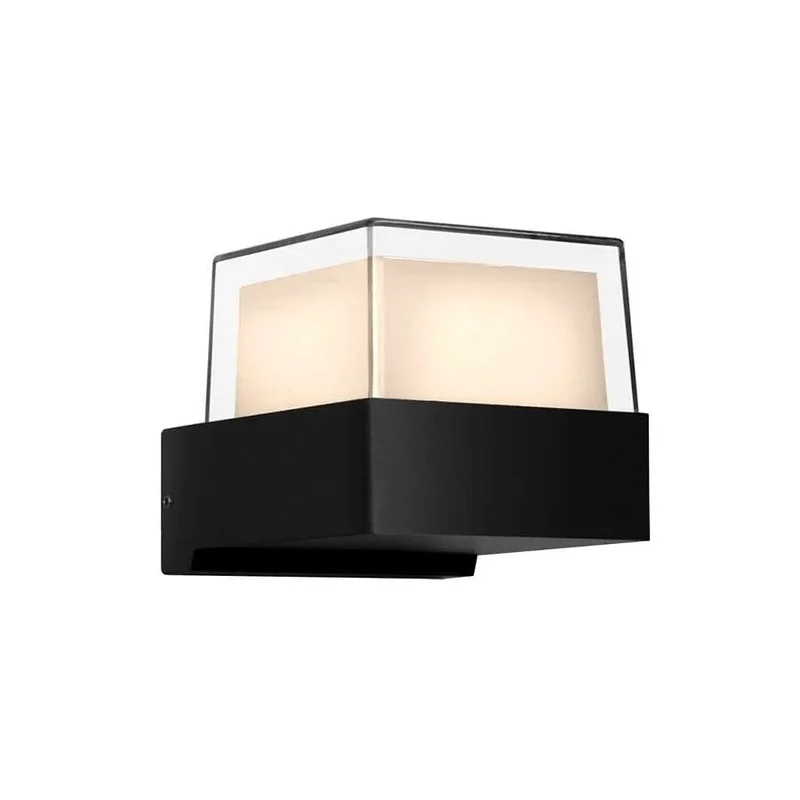 LED Außenwandleuchte IP54 Rund für Haus & Garten | 7W ~3390