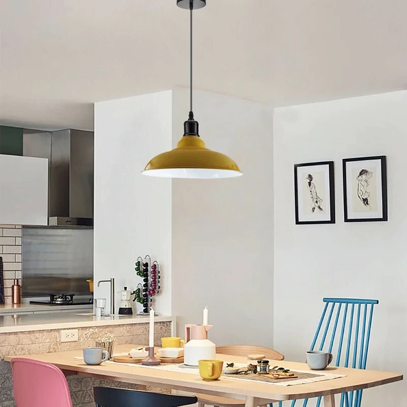 Industrielle Pendelleuchte Mit Einstellbarer Höhe~3383