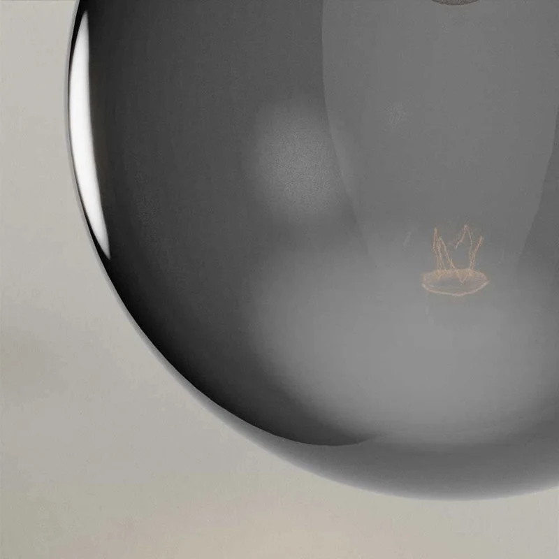 s.luce Dreibein-Stehleuchte Orb Tripod 160cm mit Glaskugel