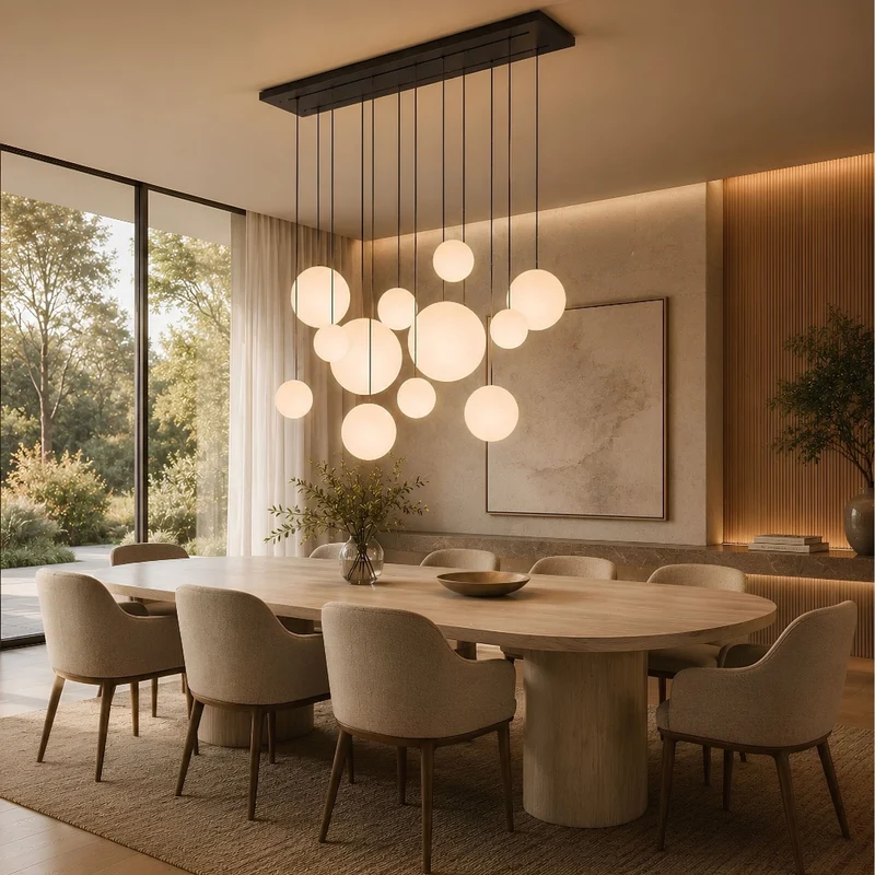 s.luce Modular Balken Baldachin mehrflammig Rechteckig