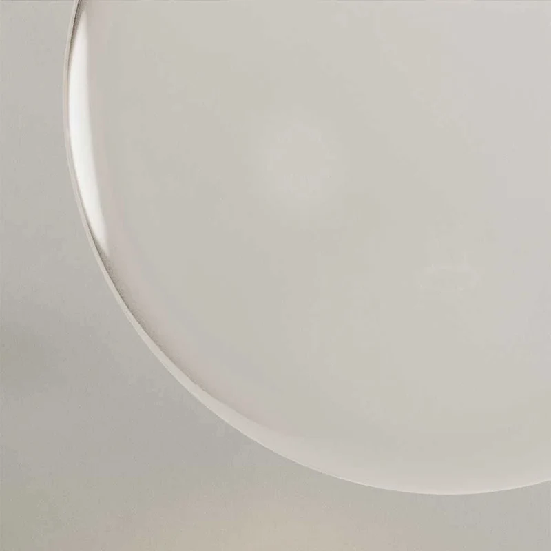 s.luce Orb Axis Glas-Tischlampe Dreibein 20cm