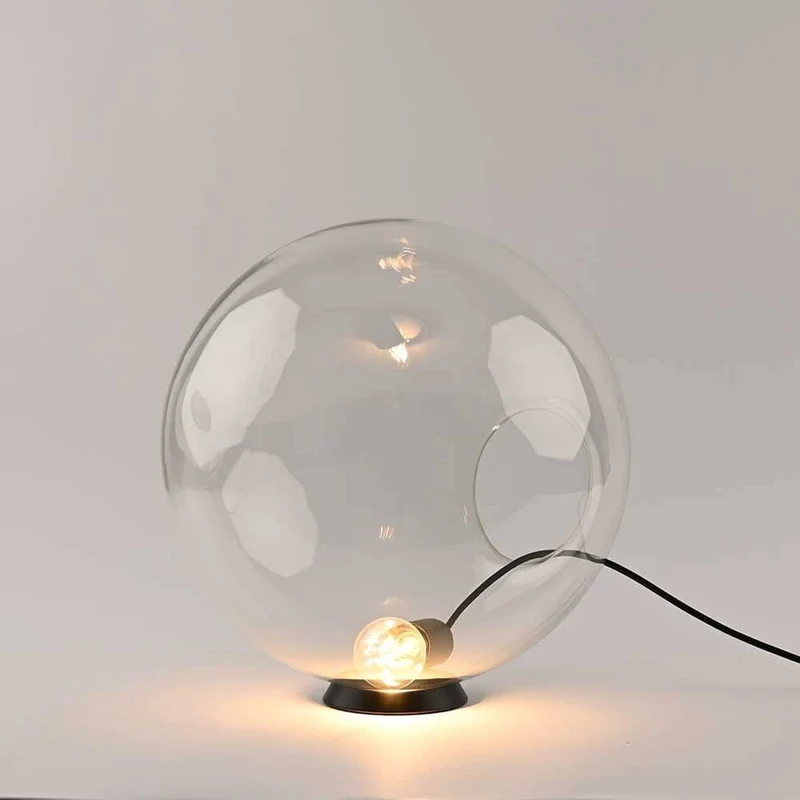 s.luce Orb Glaskugel Tischlampe