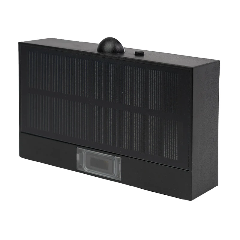 Solar LED Wandleuchte Up/Down, PIR-Sensor, IP65, warmweiß (3000 K), mit Akku