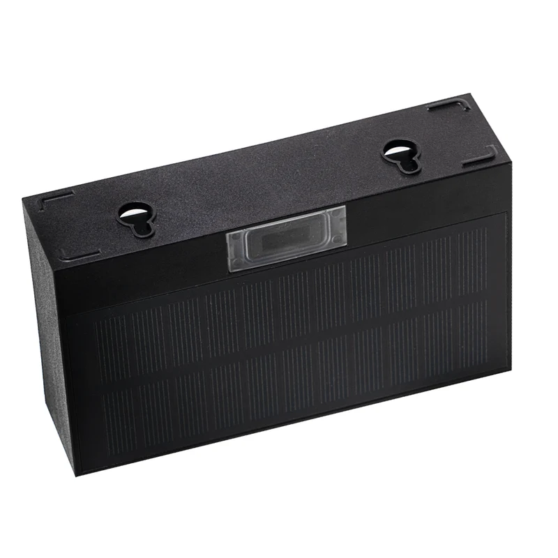 Solar LED Wandleuchte Up/Down, PIR-Sensor, IP65, warmweiß (3000 K), mit Akku