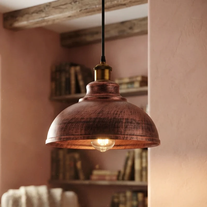 Retro Deckenlampe Vintage Pendelleuchte Hängelampe E27 | Ø 29cm ~ 3371