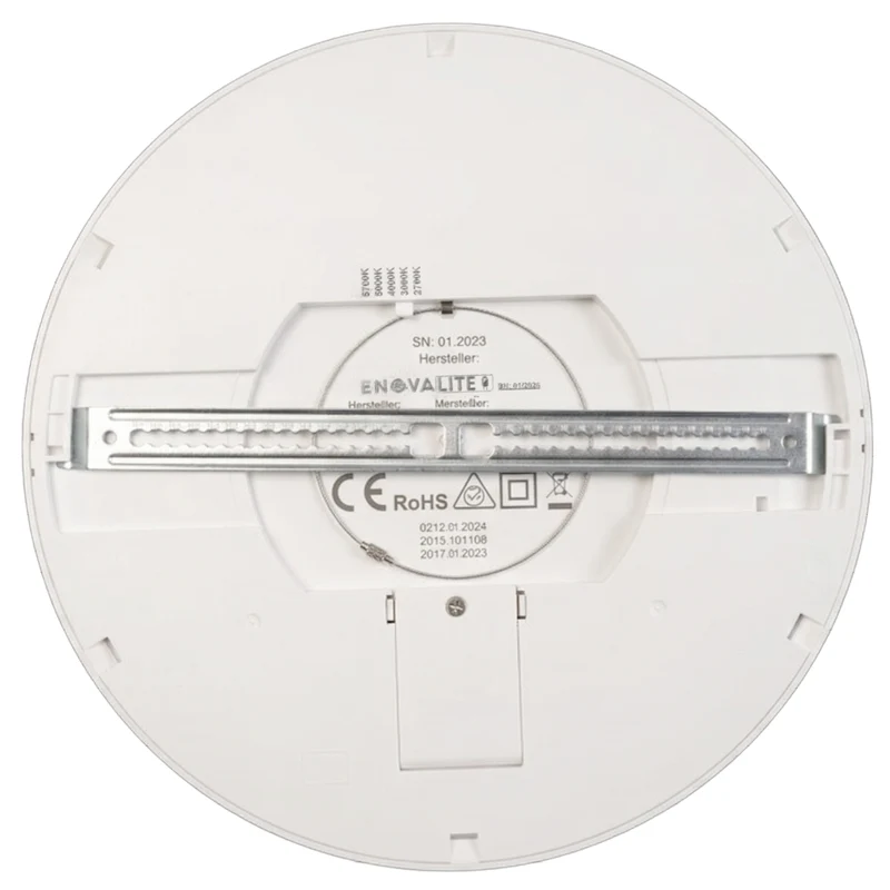 LED CCT Einbauleuchte, 24 W, 2400 lm, 5CCT, 2700–5700 K