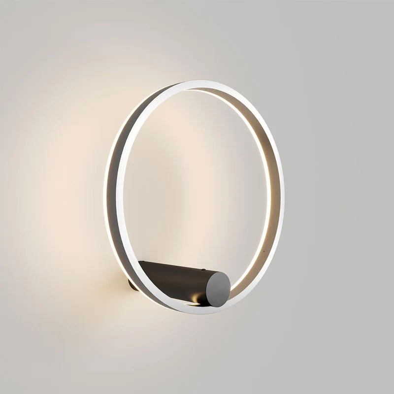 s.luce Ring Air LED Wand- & Deckenleuchte Ø 40cm rund indirekt