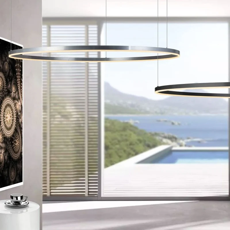 s.luce LED Ring Pendelleuchte Ø 150cm