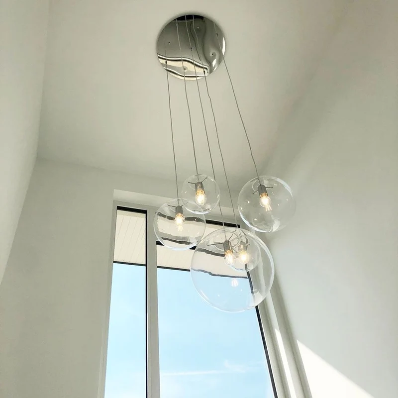 s.luce Orb XL Galerieleuchte 8-flammig mit Modular Baldachin