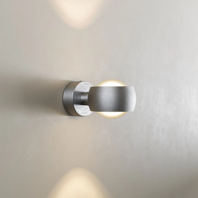 s.luce Beam Wandleuchte Up & Down mit Glaslinsen