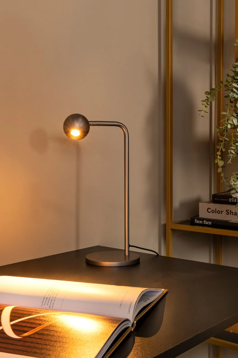 Tischleuchte Montana LED dimmbar schwenkbar Warmweiß