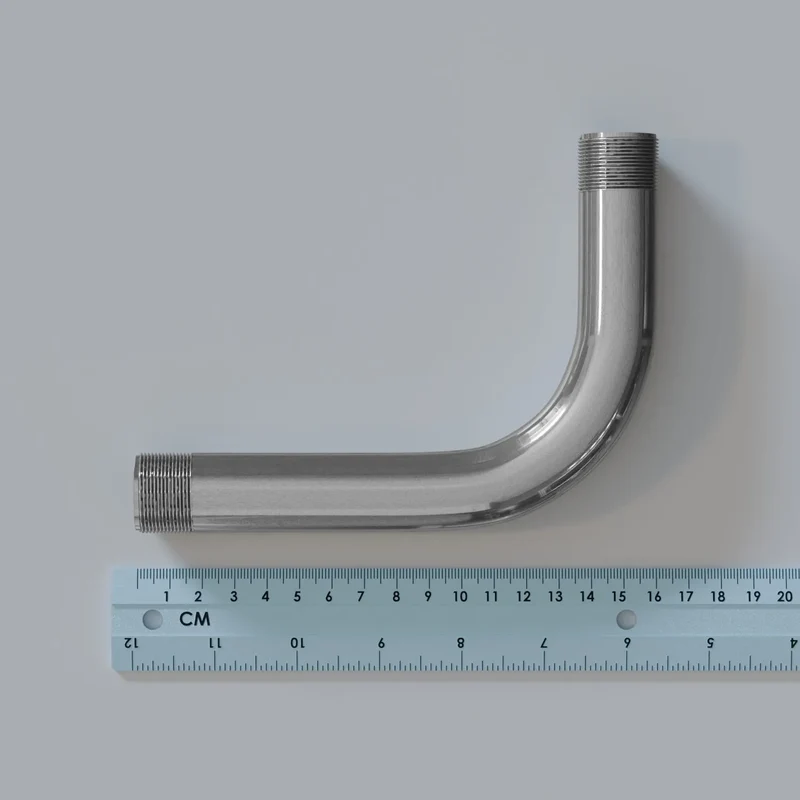 Winkel 90 Grad 20 mm Metallbogen Rohrverschraubung ~3229