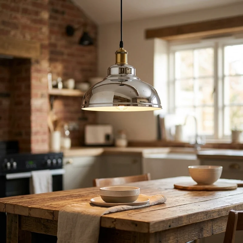 Retro Bistrolampe Esstisch – Industrie Loft Hängeleuchte | Ø29cm | E27~3323