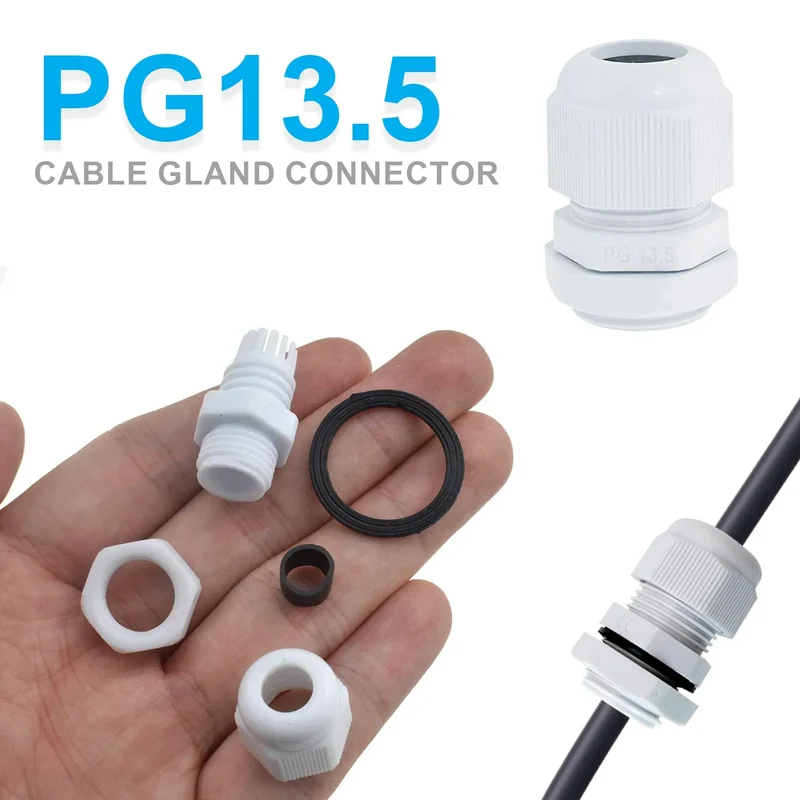 Verschraubungsleitung Kabelverbinder wasserdicht IP68 Nylon Kunststoffkabel ~3317