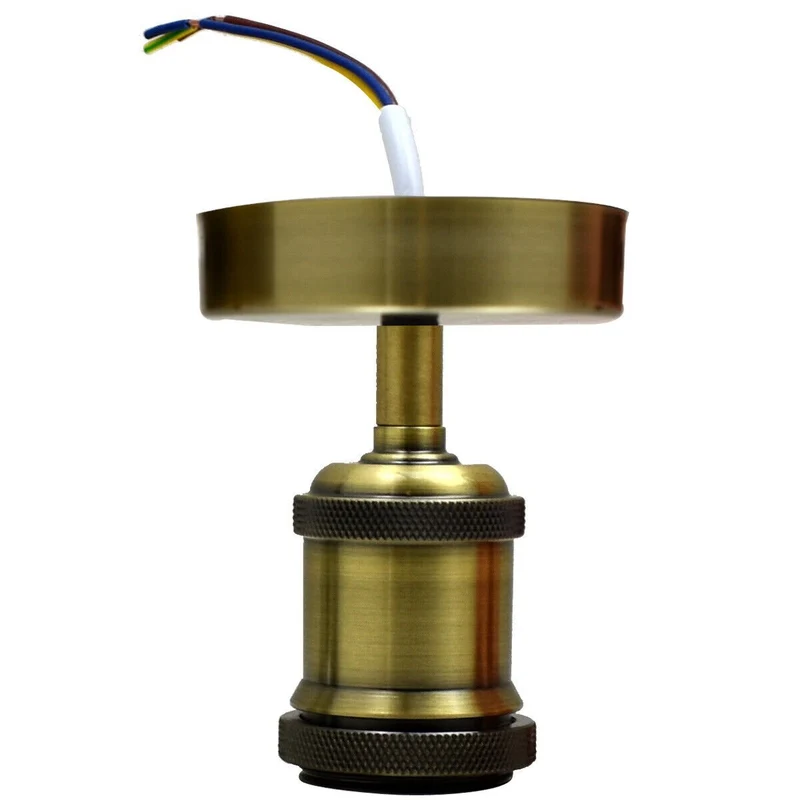 Deckenlampe Retro Unterputz E27 Lampenhalter Deckenleuchte ~3356