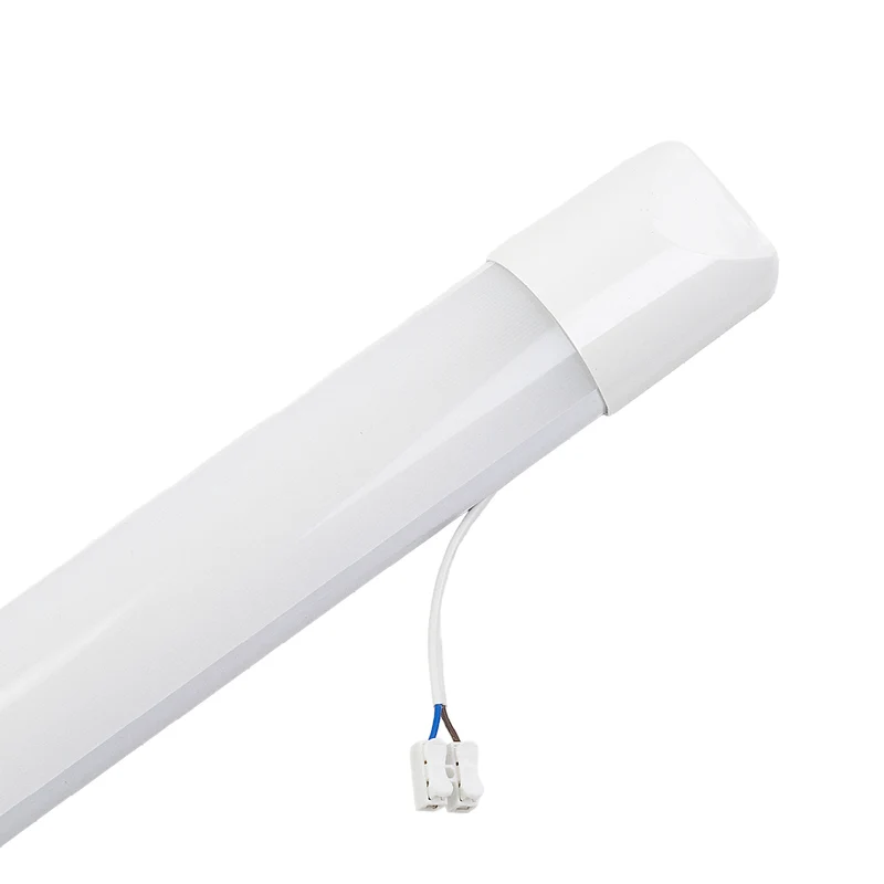 LED Unterbauleuchte, 150 cm, 45 W, 4850 lm, 3000-4000-6500 K, IP20, Lichtfarbe einstellbar, mit Anschlussblock, weiß