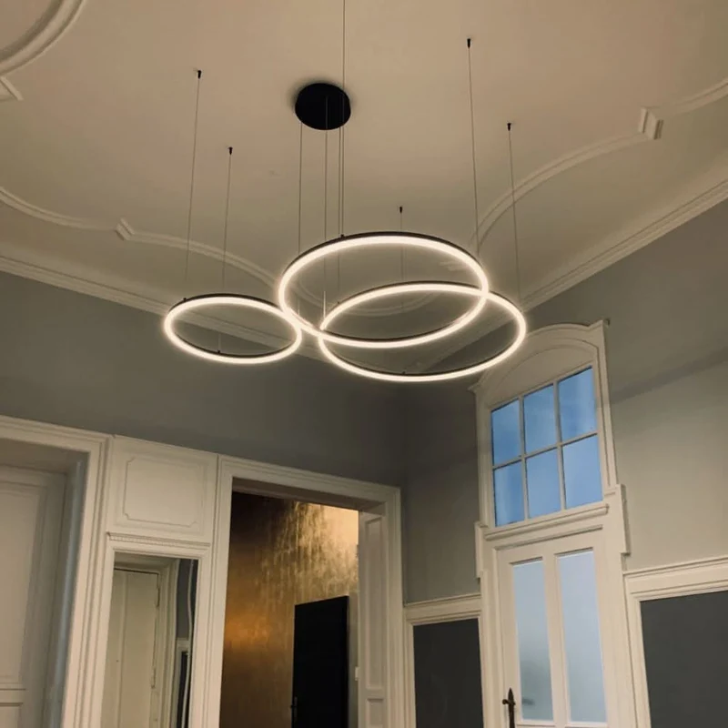 s.luce LED Ring Pendellampe Ø 100cm